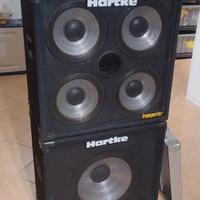 Amplificatore basso Hartke HA7000 + 410TP e 115TP