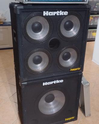 Amplificatore basso Hartke HA7000 + 410TP e 115TP