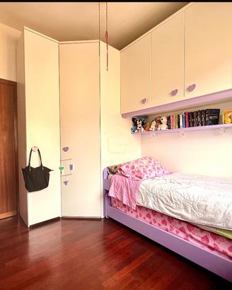 Cameretta completa con letto estraibile