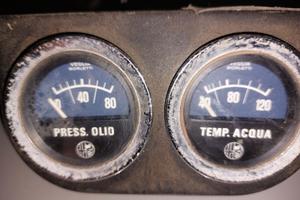 Strumenti alfa romeo veglia borletti blu