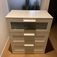 Cassettiera IKEA BRIMNES 3 cassetti