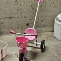 Triciclo U GO 2IN1 per bambine dai 18 mesi