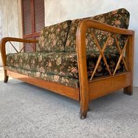 Divano d’epoca anni 50 stile Paolo Buffa