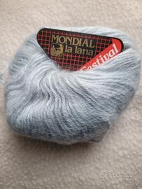 10 Gomitoli Lana Mohair 