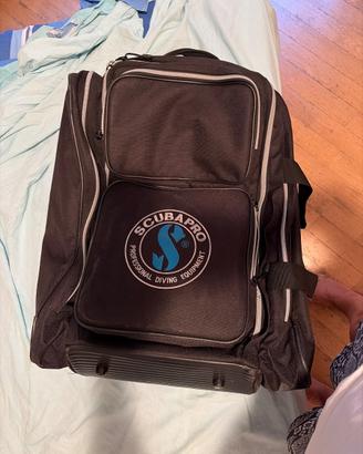 SCUBAPRO Borsa trolley/Zaino attrezzatura sub