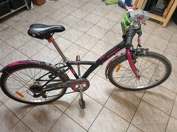 bicicletta per bimba ruote  24