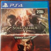 soul calibur VI + tekken 7 ps4