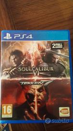 soul calibur VI + tekken 7 ps4