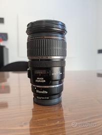 Canon 17-55mm f2.8 IS USM + Adattatore per Sony E