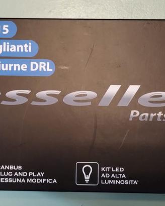 KIT LED H15 CANBUS LUCI DIURNE DRL + ABBAGLIANTI 6