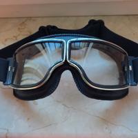 Occhiali motociclista Bertoni vintage aviatore 