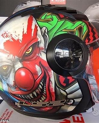Casco jet ls2 airflow matt happy dream