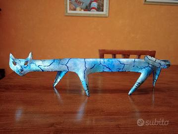 Gatto Paolo De Poli per Gio' Ponti grande smalto