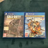 Call of Duty Advanced Warfare e Just Cause 3 PS4