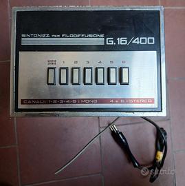 Sintonizzatore filodiffusione Geloso