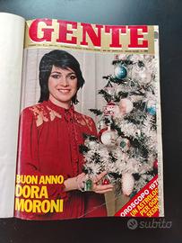 10 Riviste Gente Rilegate Anno 1979