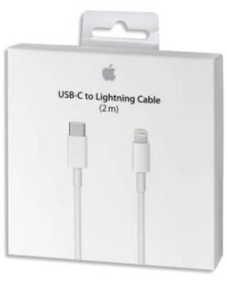 Cavo USB-C to lightning 2 metri