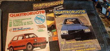 ( VENDUTE )riviste retro' " quattroruote " 