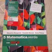 libro matematica5 verde scontato 
