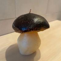 Candela a forma di fungo porcino