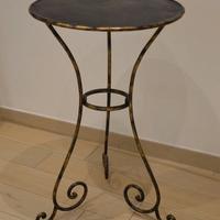 Tavolino in ferro battuto