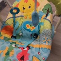 Sdraietta con dondolio automatico