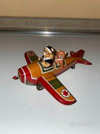 VILLEROY & BOCH CHRISTMAS TEDDY AEROPLANE CERAMICA