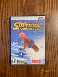 Gioco pc supreme nowboarding
