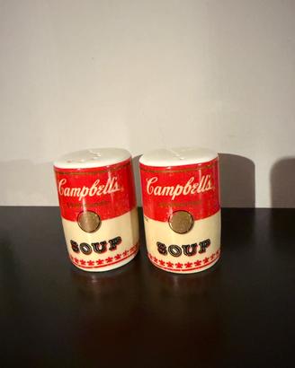 Saliera e Pepiera Campbell's Soup Vintage