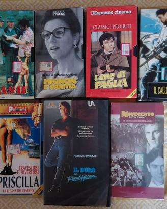 VHS 7 FILMS vietati ai 14 anni