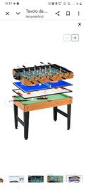 tavolo multigioco combinato