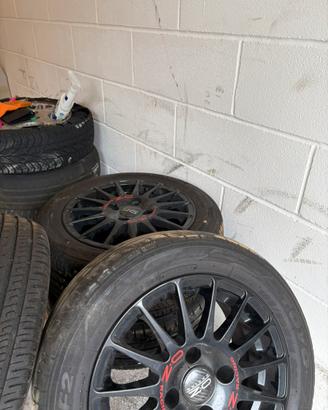 4 Cerchi OZ Racing + Gomme 185/55 R14