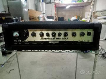 amplificatore Testata Behringer Ultrabass BX3000T