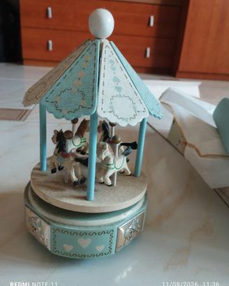 Album porta ciuccio carillon salvadanaio