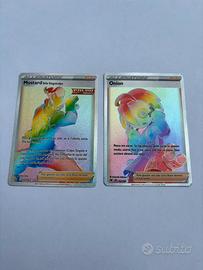 Mustard e Onion carte Pokémon