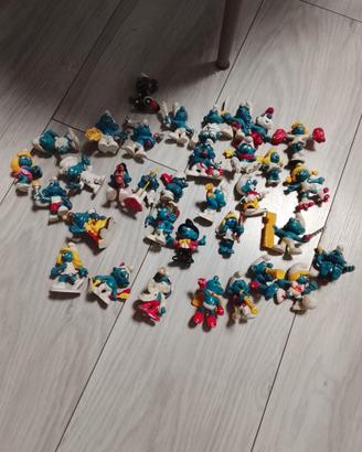 Lotto 35 Puffi Vintage 1978-1981 Originali Peyo S