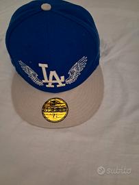 cappello new era 59fifty LA blu taglia 57.7 
