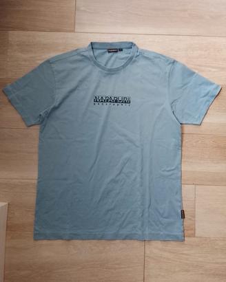 T-Shirt Napapijri con logo sul petto tgL