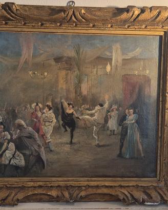 dipinto antico francese 