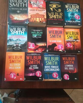 WILBUR SMITH N° 19 LIBRI IN PERFETTE CONDIZIONI