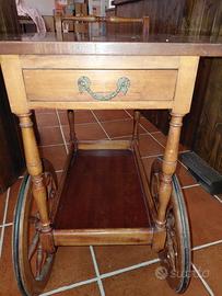 Carrello bar vintage da restaurare anni 50