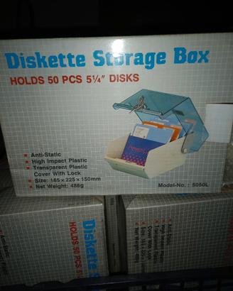 PORTA DISCHETTI PORTA SCHEDE