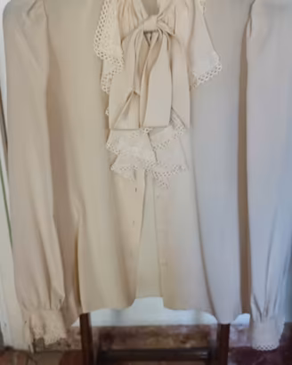 camicia ricamata donna
