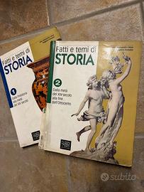 Volumi "Fatti e temi di storia”