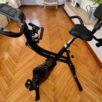 Cyclette pieghevole