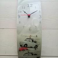 Fiat 500 orologio da parete 