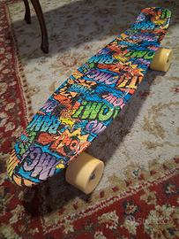 Skateboard mini cruiser Mandelli colori pop art