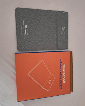 Mousepad including wireless 