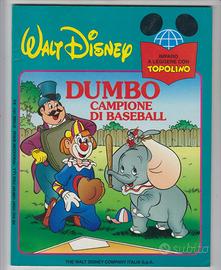 DISNEY DUMBO CAMPIONE DI BASEBALL imparo a leggere