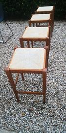 sgabelli legno